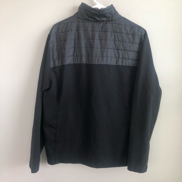 Eddie Bauer Mixed Media 1/4 Zip Pullover Jacket L - Picture 5 of 9